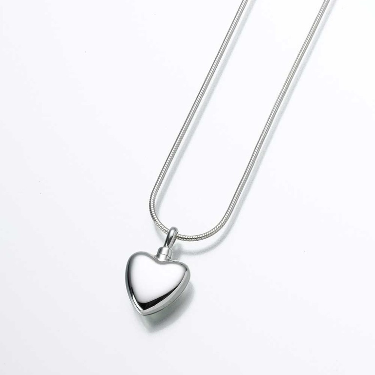 Small Heart-Sterling Silver Pendant
